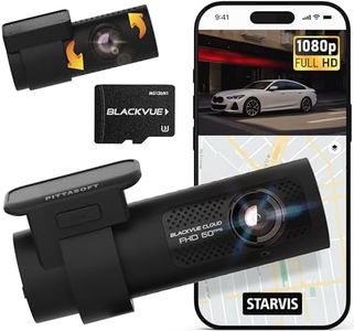 BlackVue DR770X-2CH-64 | FHD Cloud Ready 2 Channel Dash Camera Built-in WiFi, GPS & Native Parking Mode | 64GB SDHC Included