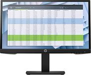 HP P22h G4 - LED monitor - 21.5" - 1920 x 1080 Full HD (1080p) @ 60 Hz - IPS - 250 cd/m² - 1000:1-5 ms - HDMI, VGA, DisplayPort - black