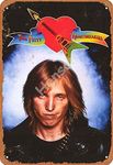 Henson Tom Petty And The Heartbreakers vintage Tin Sign Logo 12 * 8 inches Advertising Eye-Catching Wall Decoration