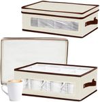 homyfort 2 Pack Mug Storage Box wit