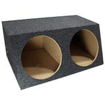 American Sound Connection H212 2 x 12-Inch Deep Angle Round Sub Box (Dual)