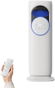 Clyno Tower Fan Bladeless Fans & Cooling, Pedestal Fans, Air Cooler, Heater, Summer Winter, 120° Oscillating, Air Circulator, Tower Fans Cooling, 12H Timer, Bedroom Floor Fan