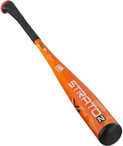 Axe | Strato 2 | USA Baseball Bat | Drop -10/-8/-5 | 1-Piece Alloy | 2 5/8" Barrel | Orange/Black (-8, 30")