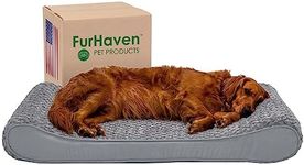 Furhaven Orthopedic Dog Bed for Lar