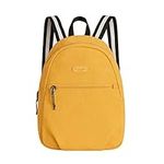 Travelon Unisex's Coastal RFID Blocking Small Backpack, Sunflower, One Size