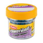 Berkley, Crappie Nibbles Dough Bait, Blue Neon,Small Jar