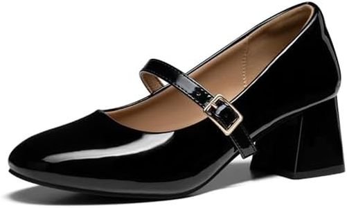Trary Mary Jane Shoes Women, Ballet Flats Shoes for Women, Round Toe Black Flats for Women, Women's Flats, Mary Jane Flats, Ankle Strap Flats Shoes Women Dressy Comfortable, Women Flats Dress Shoes,