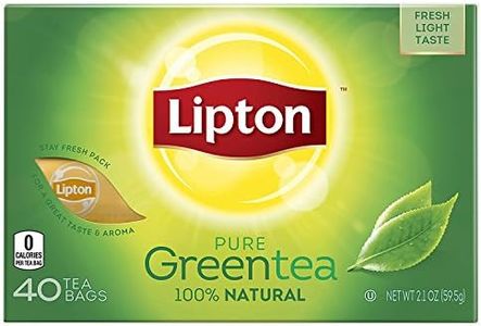 Lipton Green Tea Bags, Natural 40 Count