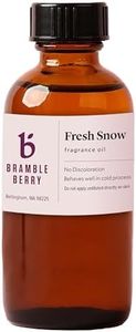 Bramble Berry Fresh Snow Fragrance Oil 2 oz | Clean Winter Scent for Soap Making, Lotion, Scrubs, Candles & Perfume | Skin Safe, Vegan, Paraben & Phthalate Free