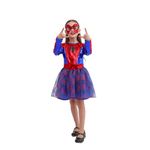 Sincere Party Girl's Spider Fancy Dress Up Costume with Eye-mask 3-4years