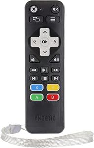 Anderic Xbox One Media Remote Control with Learning - Standard IR Xbox Remote with A,B,X,Y Buttons - Works for Xbox One, Xbox One S, Xbox One X - RRXB01