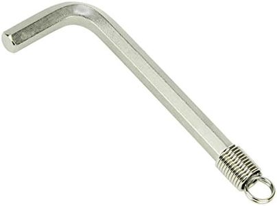 SK11 SH-5S Hex Key Hex Key Wrench with Spring Ring Holder 0.2 inches (5 mm)