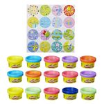 Play-Doh Party Bag, 15 Mini Play-Doh Cans for Kids Party Favors, Trick or Treat Toys, Classroom Prizes, Toys for 2 Year Olds and Up, 1 Ounce Each