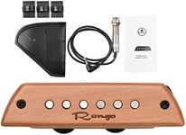 SNOOU RG-S3 Acoustic Guitar Magnetic Pickup Beech Wood Passive Magnetic Soundhole Pickup No Battery/Drilling Required