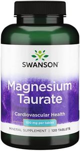 Swanson Magnesium (Taurate) 100 Milligrams 120 Tabs