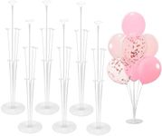 6 Sets Balloon Sticks with Base for