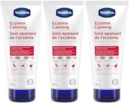 Vaseline Clinical Care™ Body Cream lotion for eczema prone skin Eczema Calming Therapy Cream with Colloidal Oatmeal Skin Protectant to provide instant relief for dry, itchy skin, 200 ml (Pack of 3)