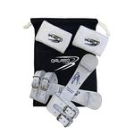 QALARO PRO Double Buckle Dowel Grips for Girls Gymnastics | 4" Wristbands | Gymnastics Grips for Girls | Youth Bar Grips | Gymnastics Gloves