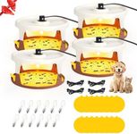 4Pack Upgraded Flea Traps for Insid