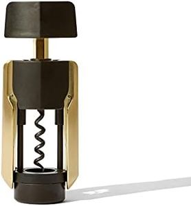 RBT Premium Wing Corkscrew Bottle Opener, Black, Fits Most Wine Bottles