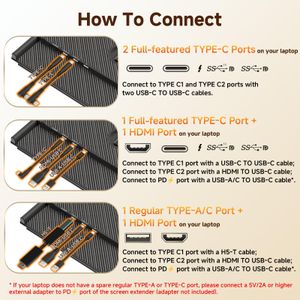 XFMTOP 14" Laptop Screen Extender – Portable Dual Monitor Display