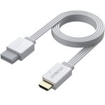 AUTOUTLET Wii to HDMI Converter 1080P 5ft/150cm for Full HD Device, Adapter with HDMI male cable Output Compatible with Wii & Wii U, HDTV, Monitor-Supports All Display Modes
