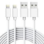 iPhone Charger, [Apple MFi Certified] 2PACK 6FT USB to Lightning Cable Power Fast Charging Cord Compatible with iPhone 14/13/12/11 Pro Max/XS MAX/XR/XS/X/8/7/Plus/6S/6/SE/5S/iPad