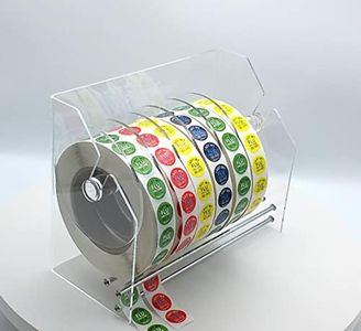 9 Inch, Adjustable 6-Disk Label Dispenser, by Quality IZ