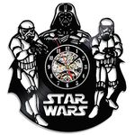 Latest Star Wars Theme Vinyl Record Wall Clock Gift