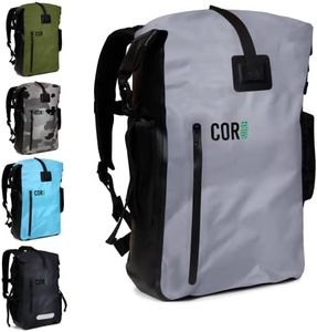 Waterproof Heavy Duty Backpack And Dry Backpack (Gray, 40L)