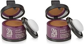 Style Edit Root Touch Up Powder for Medium Brown Hair | Cover Up Hair Color for Grays and Roots Coverage | Mineral Infused Binding Hairline Powder 2 Pack