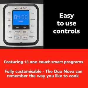 Instant Pot Duo Nova 7-in-1 Electric Pressure Cooker, 5.7L