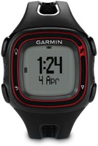 Garmin Forerunner 10 GPS Running Watch (Black/Red)