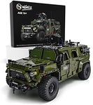 Nifeliz Warrior Military Car Building Kit, Collectible Building Army Model Truck, Military Toys for Men and Adults (3,175 Pieces)