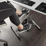 Smile™ Mini Cycle Pedal Exerciser with Fixing Strap, Adjustable Resistance and Digital Display - Suitable for Light Exercise of Legs, Arms, and Physiotherapy at Home