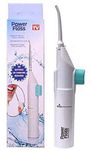 SAFERSKY Water-Jet Flosser Air technology Cords Speed Dental Care Tooth Pick Power Dental Cleaning Whitening Teeth Kit Power Floss Air Powered Dental Water Jet (White)