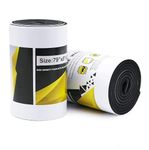 GUEQUITLEX Car Door Protector Bump Body Guard,1/4" Sectional Foam Sticking Garage Wall Parking Protector Collision Avoidance Waterproof Foam Protector Wall Corner Protecting Your Car Doors (2 Pack)