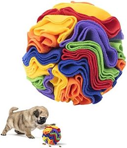 Tapis à Renifler Ballon pour Chiens,Tapis de Jeu pour Chiens Éducateurs,Jouet Interactif pour Chien,Puzzle Tapis de Fouille Alimentation Lente Tapis Reniflant,Stress Release pour Petits Moyens Chiens
