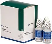 First Aid Only H703 Emergency Eye Wash Solution, 1 Oz. Bottle, 12 Pack