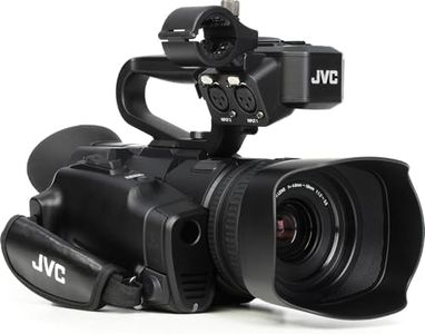 JVC GY-HM250U Camcorder, 3.5" Display, Black