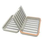 Generic Waterproof Fly Box, Fly Fishing Storage, Portable Foam Tray, Equipment, Jig Box, Fly Holder Case for Dry Fly Bass