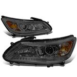 DNA MOTORING HL-OH-HA13-SM-AM Headlight Assembly Driver and Passenger Side