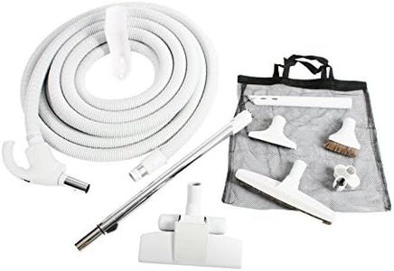 Cen-Tec Systems 93642 Central Vacuum Low Voltage Kit, 35 Ft. Hose, Light Gray