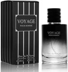 Voyage for Men Eau De Parfum - Sophisticated Male Fragrance Composition of bergamot, Pepper, Lavender, Star Anise & Nutmeg - Base of Peppery & Vanilla - Go-To Daily Scent - Elegant 100ml Bottle