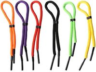 6 Pack Floating Sunglass Straps, Adjustable Eyewear Retainer, Floating Glasses Straps Antislip, Safety Eyeglass Strap, Holder, Chain, Cord, Lanyards Reading Glasses String