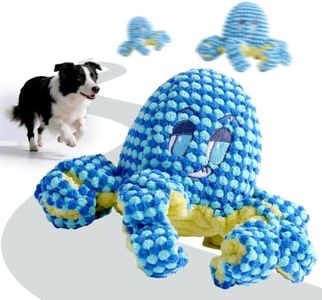 Interactive Dog Toy, No-Stuffing Octopus Bouncing Ball to Keep Dogs Busy