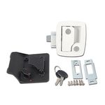 AP Products 013-534 Bauer RV Entry Door Lock, White