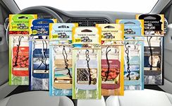 2 Packs (6 Fresheners) x Official Yankee Candle Assorted Car Jar Hanging Air Fresheners