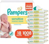 Pampers Sensitive Baby Wipes, Clini