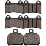 Cyleto Front and Rear Brake Pads for DUCATI 620 Sport 2003 / 696 Monster 696 2008 2009 2010 2011 2012 2013 2014 2015